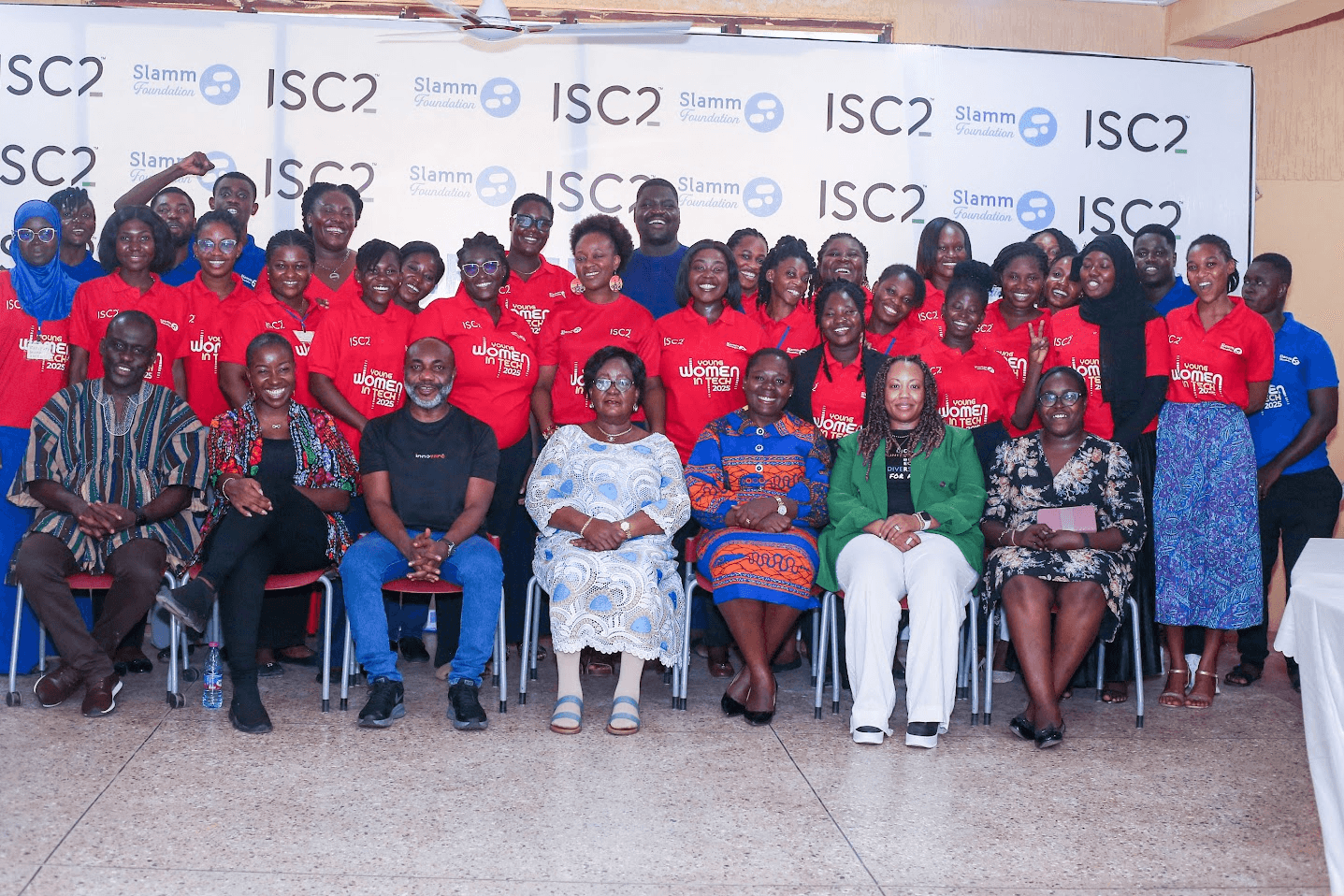 Group of women learning cybersecurity