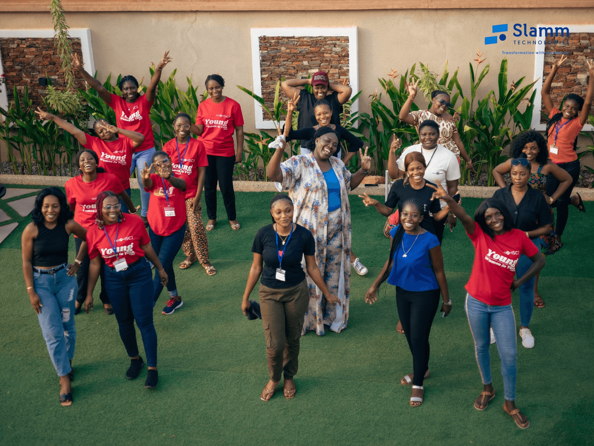 Women mastering IT skills